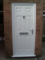 New Door and lintel have been installed